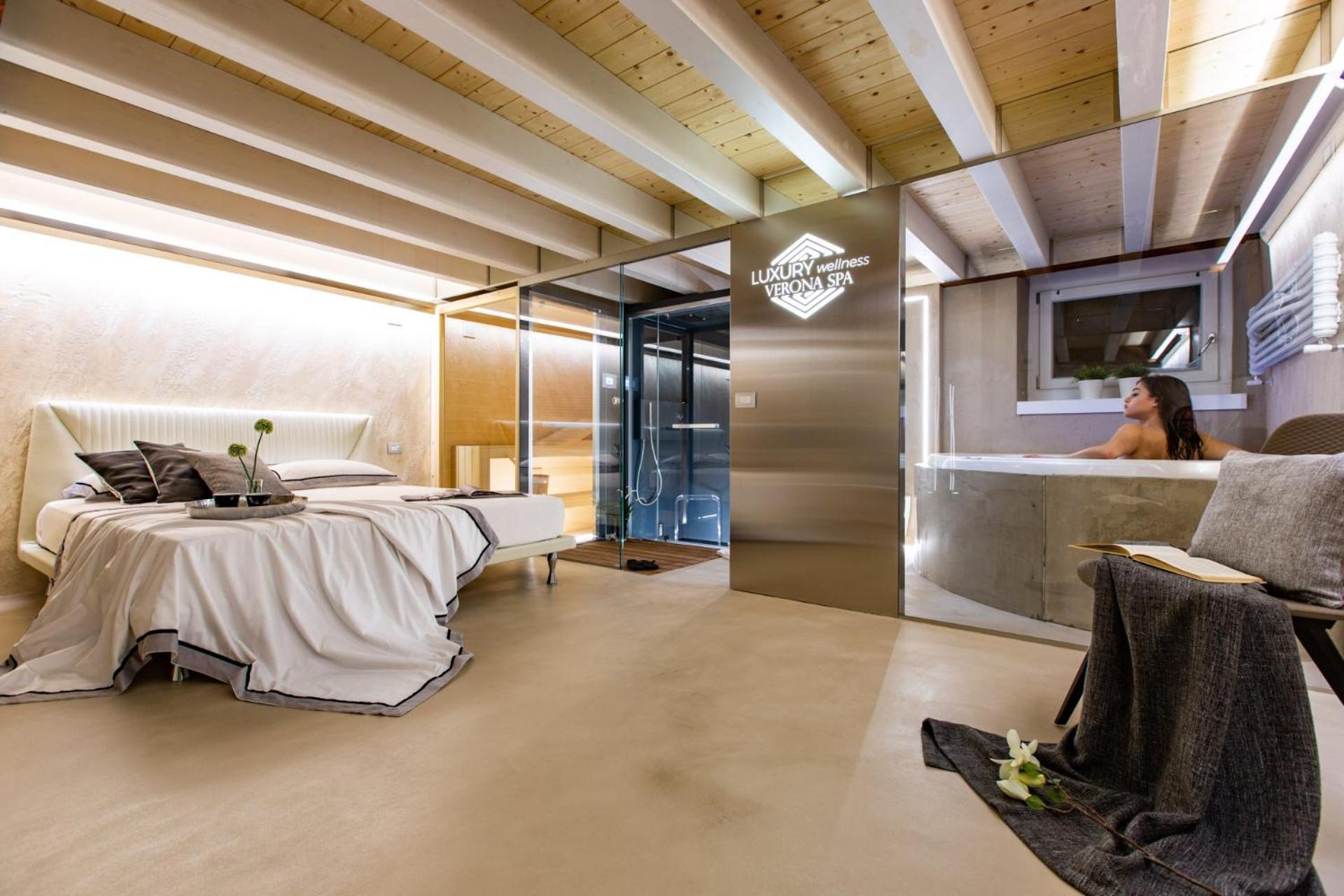Appartamento Luxury Wellness Verona Spa Esterno foto